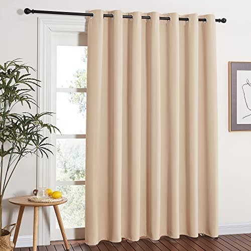 Amazon.com: NICETOWN Door Curtains - Thermal Insulated Blackout & Door ...