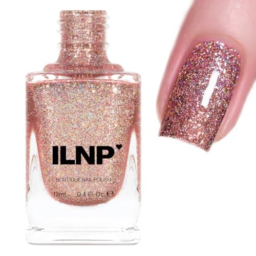 ILNP Juliette - Rose Gold Holographic Nail Polish
