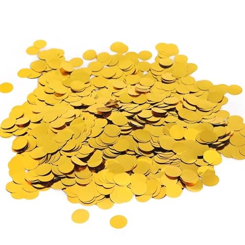 Amscan Gold Sparkling Confetti, 34-Piece, 3-Pack, New Year's - Walmart.com