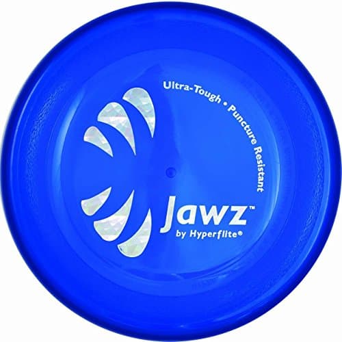 Hyperflite Jawz Dog Flying Disc - World's Toughest Training Dog Toy. Best Competition Flying Disc Toy for Pets, Puncture Resistant - 8.75 Inch