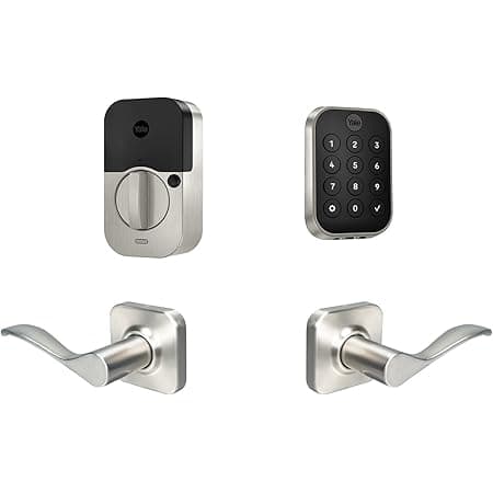 Yale Assure Lock 2 Key-Free Touchscreen with Wi-Fi and Valdosta Lever ...