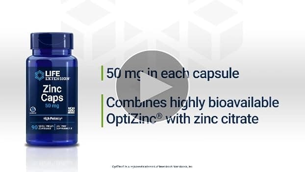 Amazon.com: Life Extension Zinc Caps, zinc 50 mg, zinc citrate ...