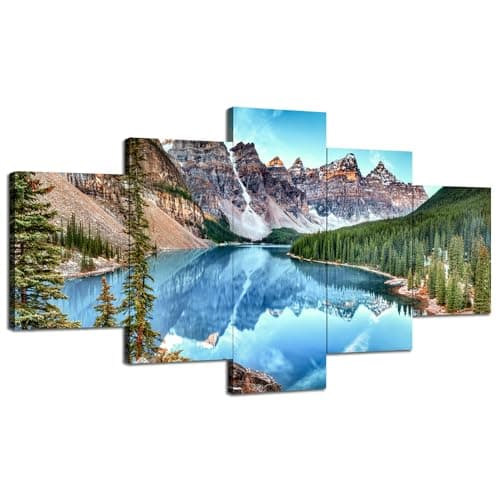 Blue Moraine Lake Banff Photograph by Pierre Leclerc Photography | Pixels
