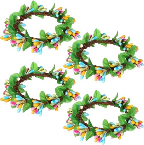 Easter Candle Rings Wreaths Mi…