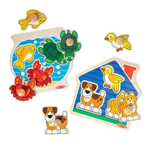 Melissa & Doug Wooden Jumbo P…