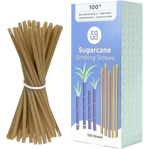 Equo Sugarcane Straws | Purchase at The Green Collective
