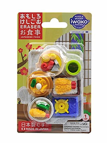 Iwako erasers Japanese Festival food 7 pieces set - modeS4u