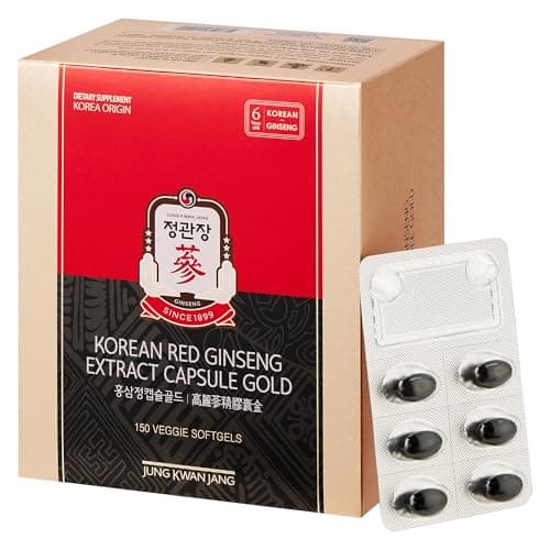 Korean Red Ginseng Extract Capsule Gold – JungKwanJang®