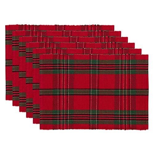DII 0.2-in Mat Plaid (6-Pack) Christmas Decor CAMZ32821 at Lowes.com