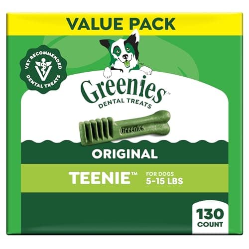 GREENIES Original Regular Natural Dog Dental Care Chews Oral Health Dog ...