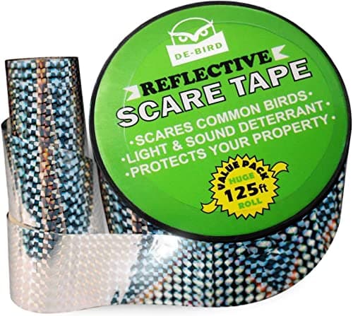 262 Foot Bird Scare Tape, Birds Flash Woodpecker Deterrent Bird Scare ...