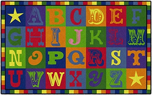 All The Alphabet Carpet by Flagship Carpets Options | Classroom Rugs ...
