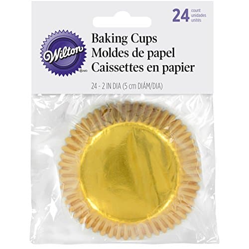 Wilton Gold Foil Cupcake Liners
