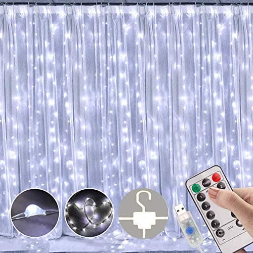 Home Accents Holiday 100-Light LED M5 Cool White Faceted Icicle Lights ...
