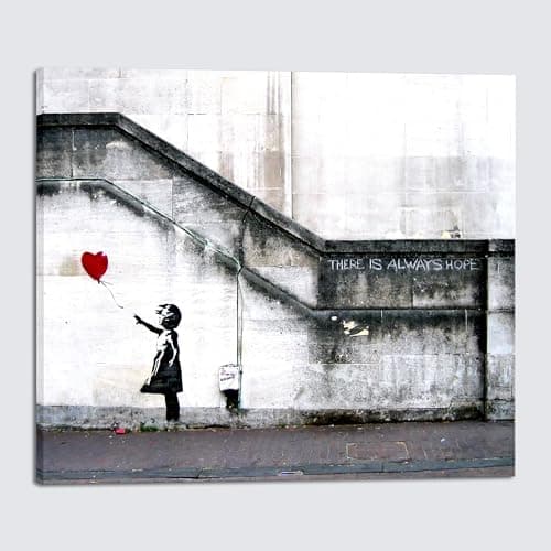 Street Art Banksy Balloon Girl