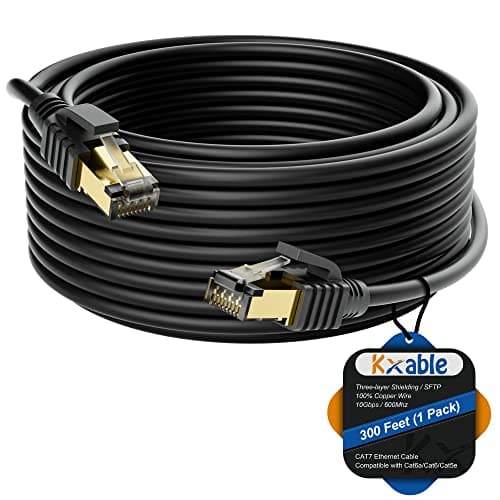 Cat 7 Ethernet Cable 300 Feet, L…