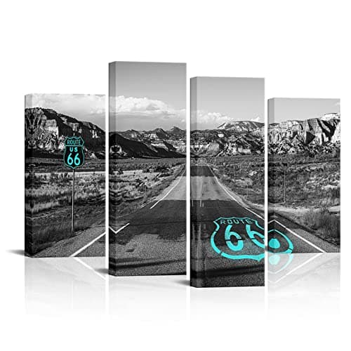 Western Sunset Landscapes Mojave Desert Nevada 3 Canvas Print by The ...
