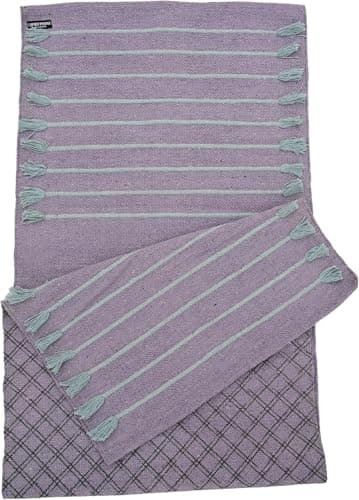 Handmade Organic Cotton Yoga Mat- …