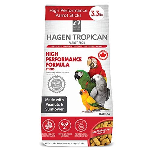 HARI® HAGEN TROPICAN™ PARROT FOOD HIGH PERFORMANCE FORMULA BISCUITS 680 ...