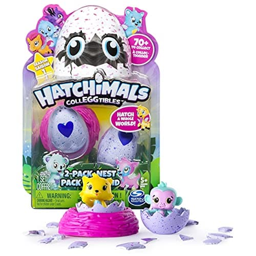Hatchimals 6034163 Colleggtibles-2 Pack Plus Nest (Styles & Colors May Vary) by Spin Master