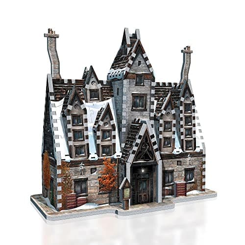 Wrebbit3D Harry Potter 3D Puzzle Model of Hogsmeade - The Three Broomsticks | 395 Jigsaw Puzzle Pieces | Build and Journey Through The Wizarding World