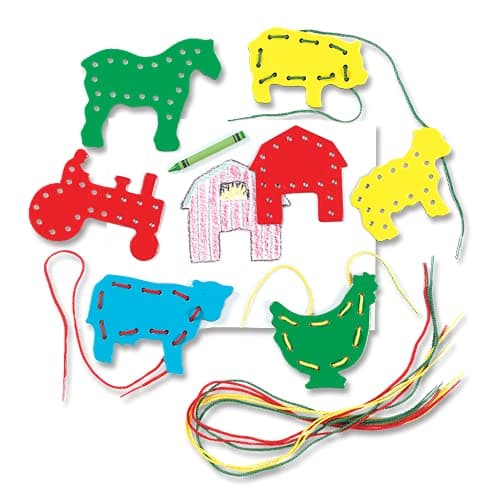 LAURI Lacing & Tracing - Farm Set