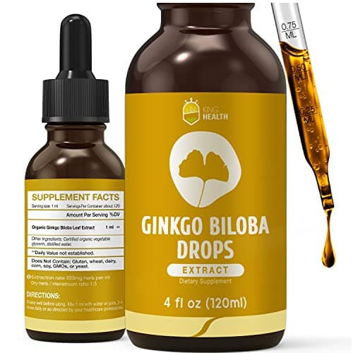Organika Ginkgo Biloba Extract 60 mg 60 vegetarian capsules ...