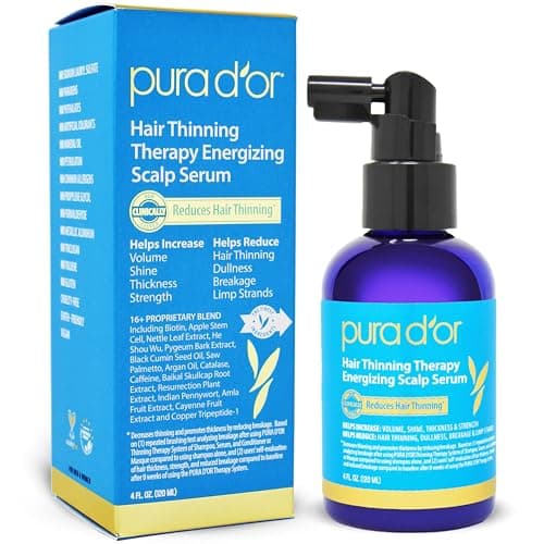 Pura D'or, Hair Thinning Therapy Energizing Scalp Serum, 4 fl oz (120 ...