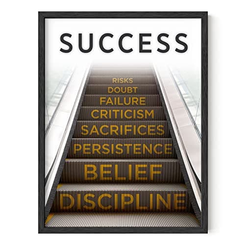 Haus and Hues Inspirational Wall Art Print Quotes Set of 4 Motivational ...