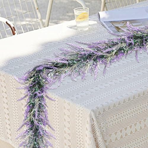 Faux Décor Lavender Garland For Sale