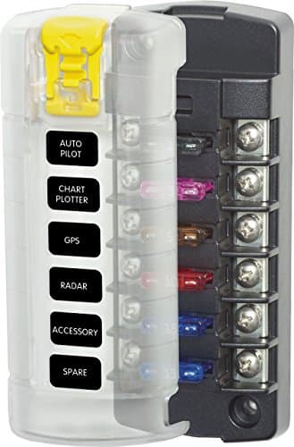 Blue Sea Systems ST Blade ATO/ATC Fuse Block 5025