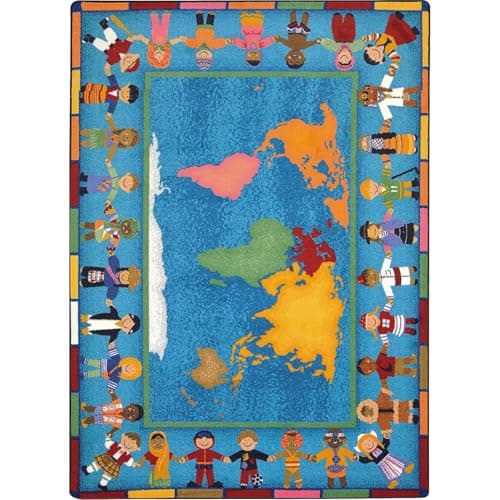 Joy Carpets Hands Around the World Kids Area Rug *** You can get ...