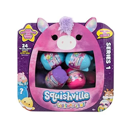 Squishville Mystery Mini Squishmallows Pack of 4 - Puppy Love Squad ...