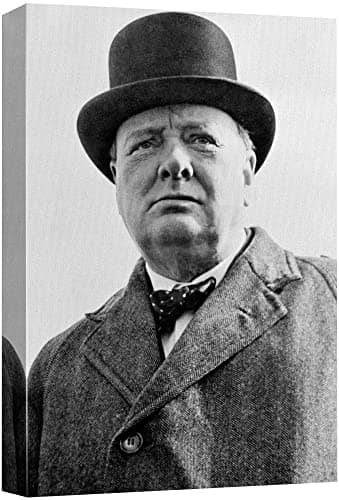 Winston Churchill The Gathering Storm Canvas Wall Art Prints – Big ...