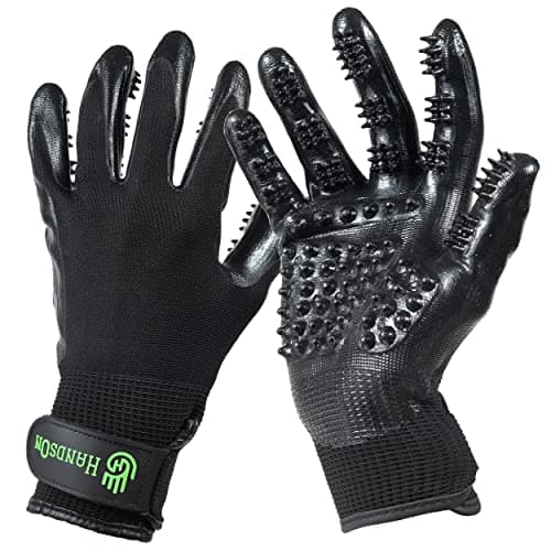Guantes de baño y cuidado para mascotas HandsOn todo en uno