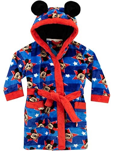Disney Store Mickey Mouse Hooded Robe for Kids