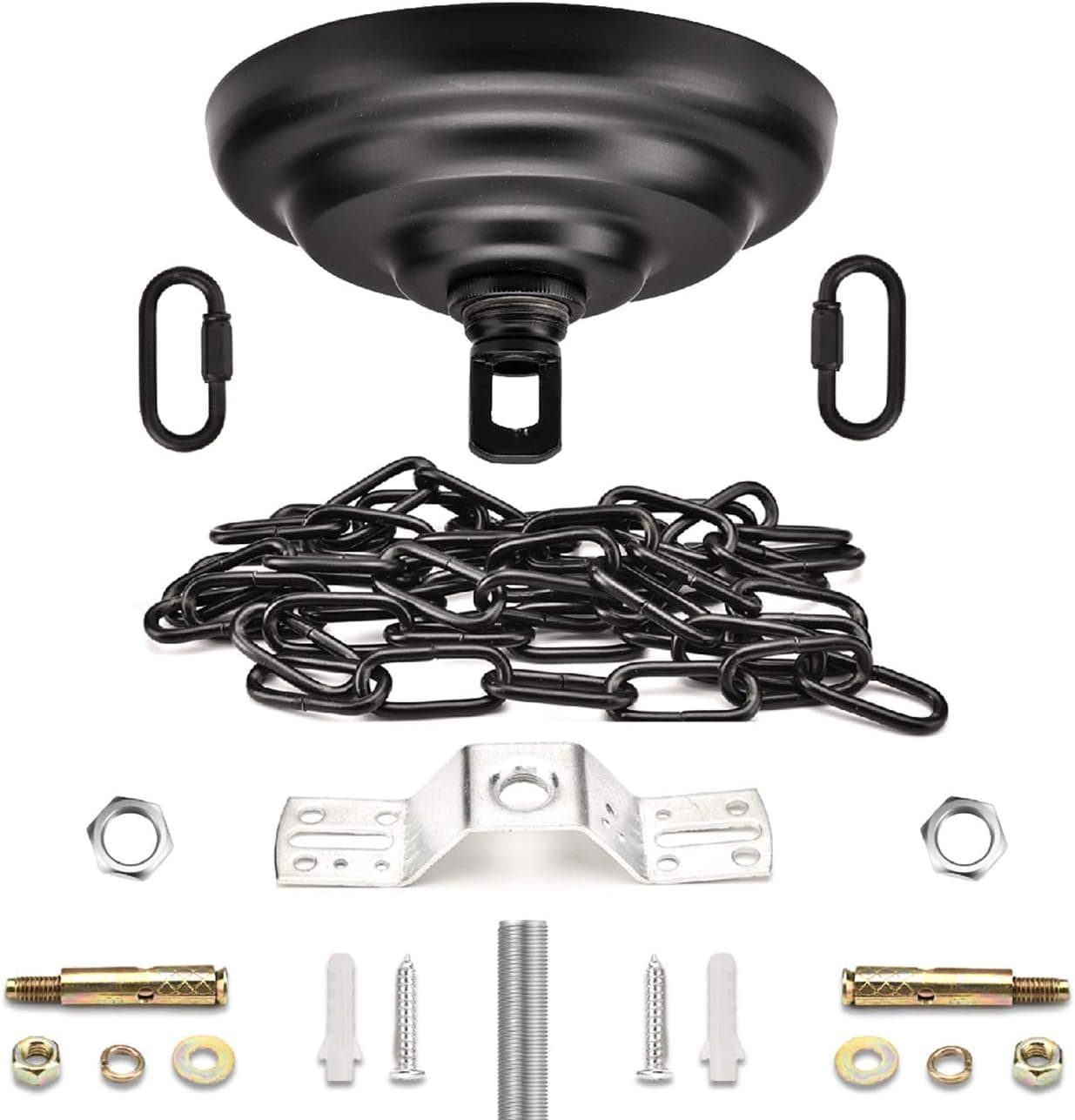 Heavy Duty Canopy Kit and 3.2 feet Pendant Light Fixture Chain for ...
