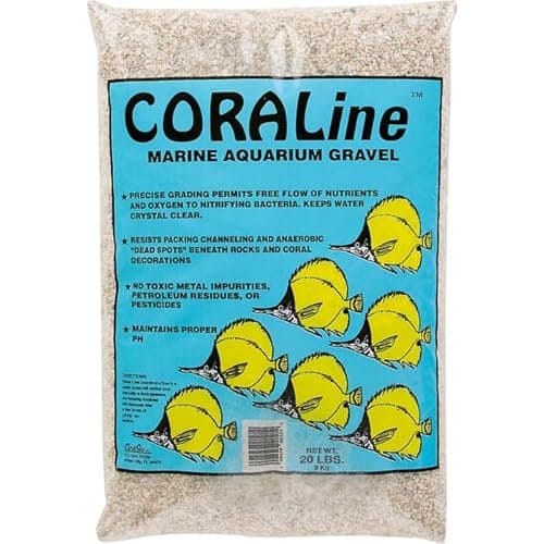CaribSea 8479001108 ACS00110 Crushed Coral for Aquarium, 10-Pound