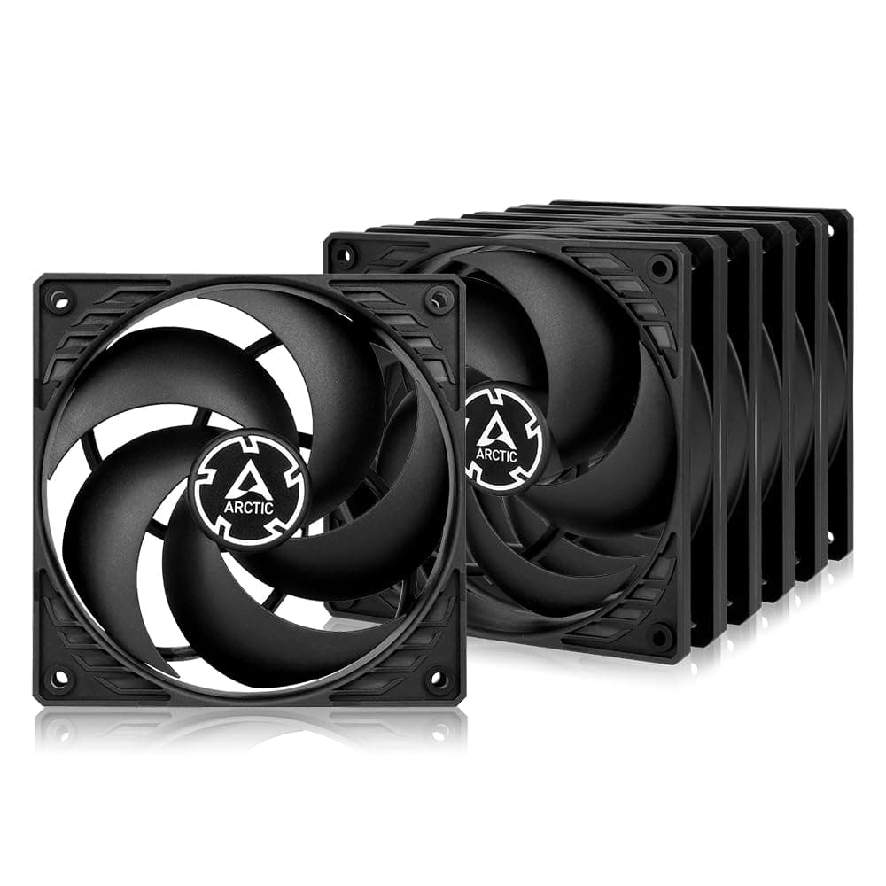 Amazon.com: ARCTIC P12 PWM PST (5 Pack) - 120 mm Case Fan, PWM ...
