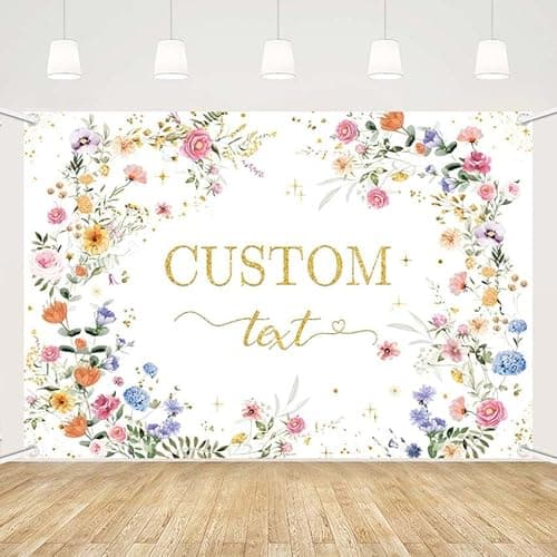 Wedding Backdrop Wall Flower Wall Party Personalized Backdrop BRP3-202