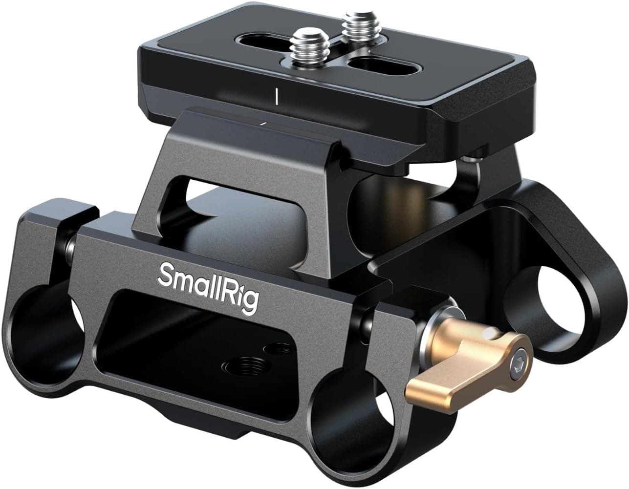 Amazon.com : SMALLRIG Universal Mount Plate Kit with Dual 15mm Rod ...