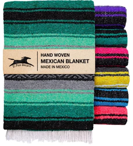 El Paso Designs Mexican Yoga Blanket