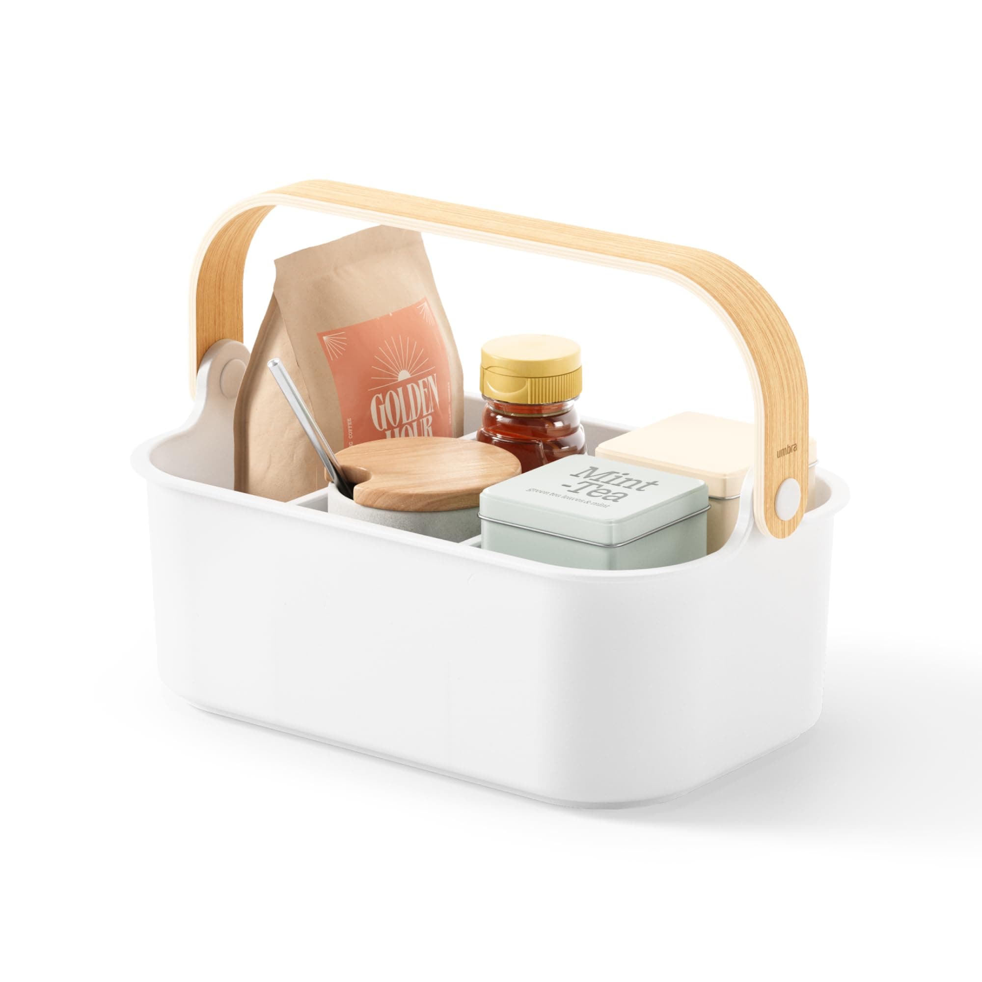 Amazon.com: Umbra Bellwood Stackable Storage Bin, Multipurpose Caddy ...
