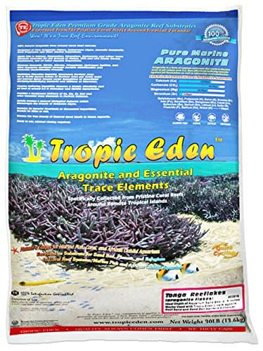 Amazon.com : Tropic Eden Reefflakes Aragonite Sand - 30lb : Pet Supplies