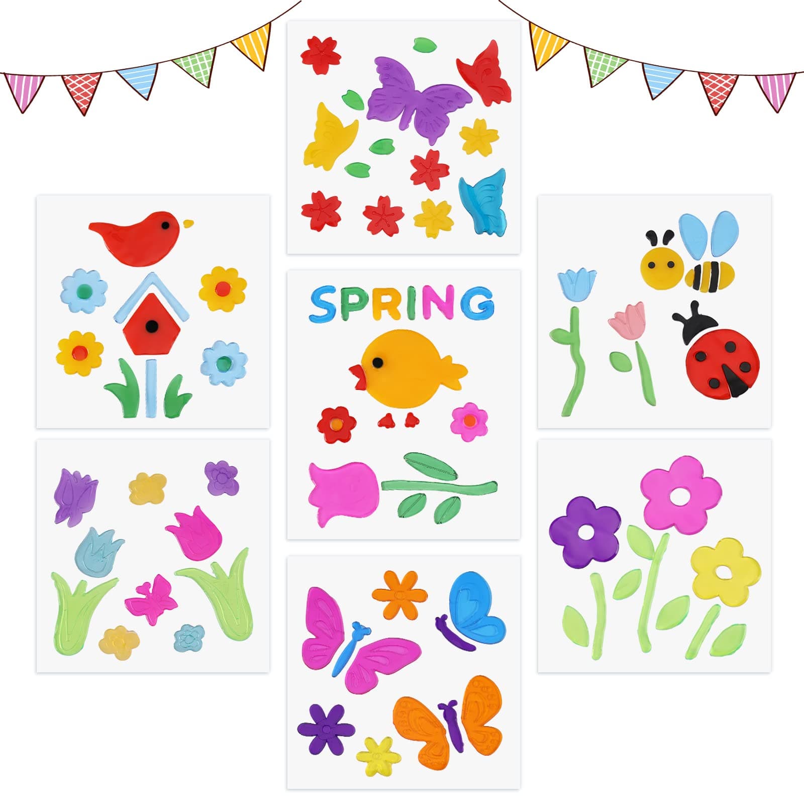 Spring Window Clings