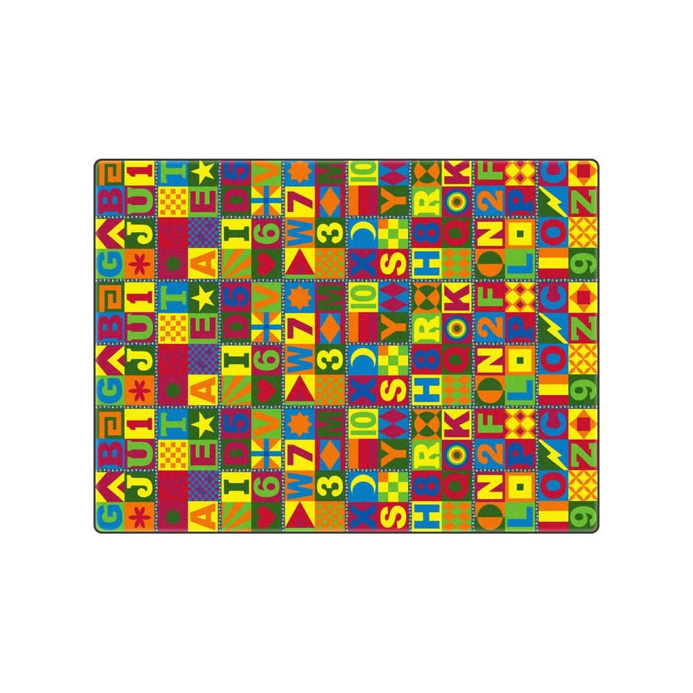 Amazon.com: Flagship Carpets Floors That Teach Educational Rug for ...