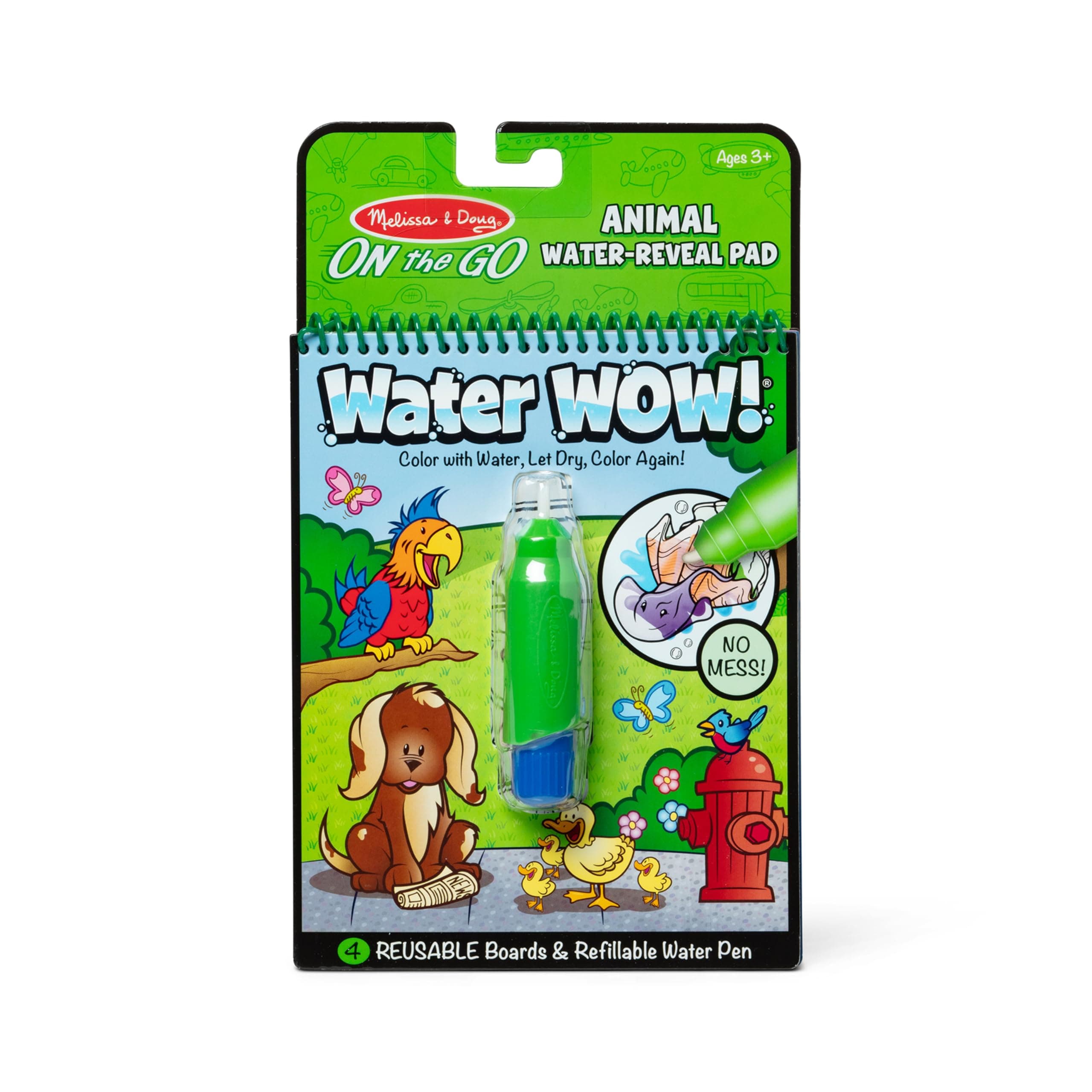 Amazon.com: Melissa & Doug On the Go Water Wow! Reusable Water-Reveal ...