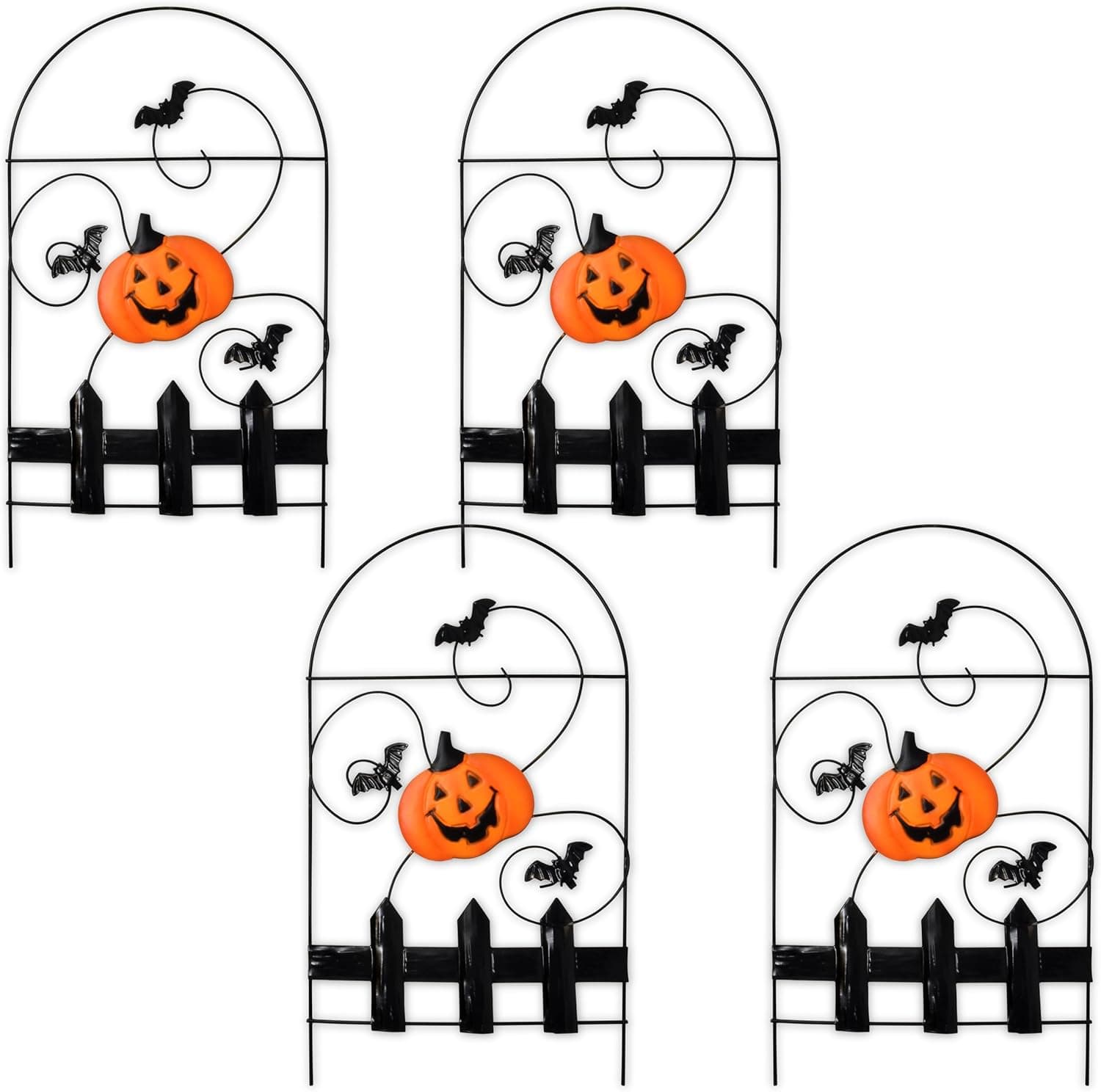 Amazon.com : Gift Boutique Decorative Halloween Metal Cemetery Garden ...