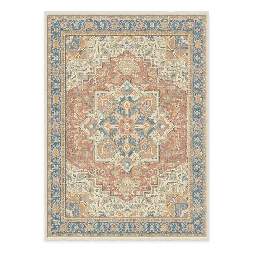 Amazon.com: RUGGABLE Washable Area Rug – Outdoor Kamran Sunset ...
