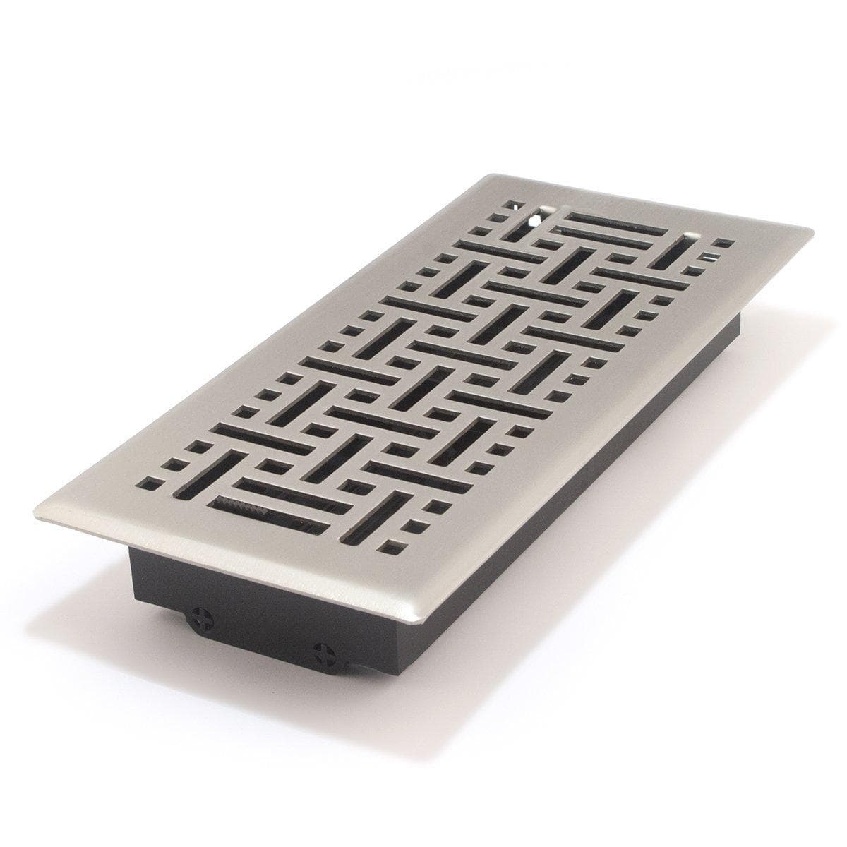 Accord AMFRSNB410 Floor Register with Wicker Design, 4-Inch x 10-Inch ...